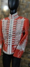 New Napoleonic British Army Officer Ceremonial Hussars Tunic Jacket In All Size