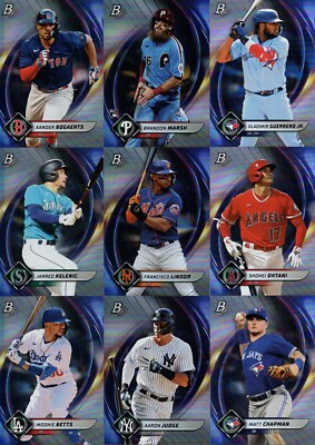2022 Bowman Platinum TOP PROSPECTS/ROOKIES/VETS/INSERTS..YOU PICK...PWE SHIPPING