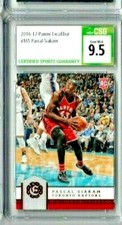 2016 Panini Excalibur Pascal Siakam CSG 9.5 RC