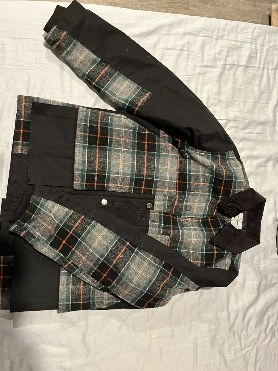 New Carhartt wip Highland Barron Check Jacket Size Small