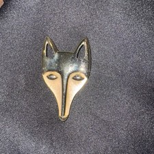 Pin Vintage LEA STEIN LAMINATED  Deco Fox Hea...
