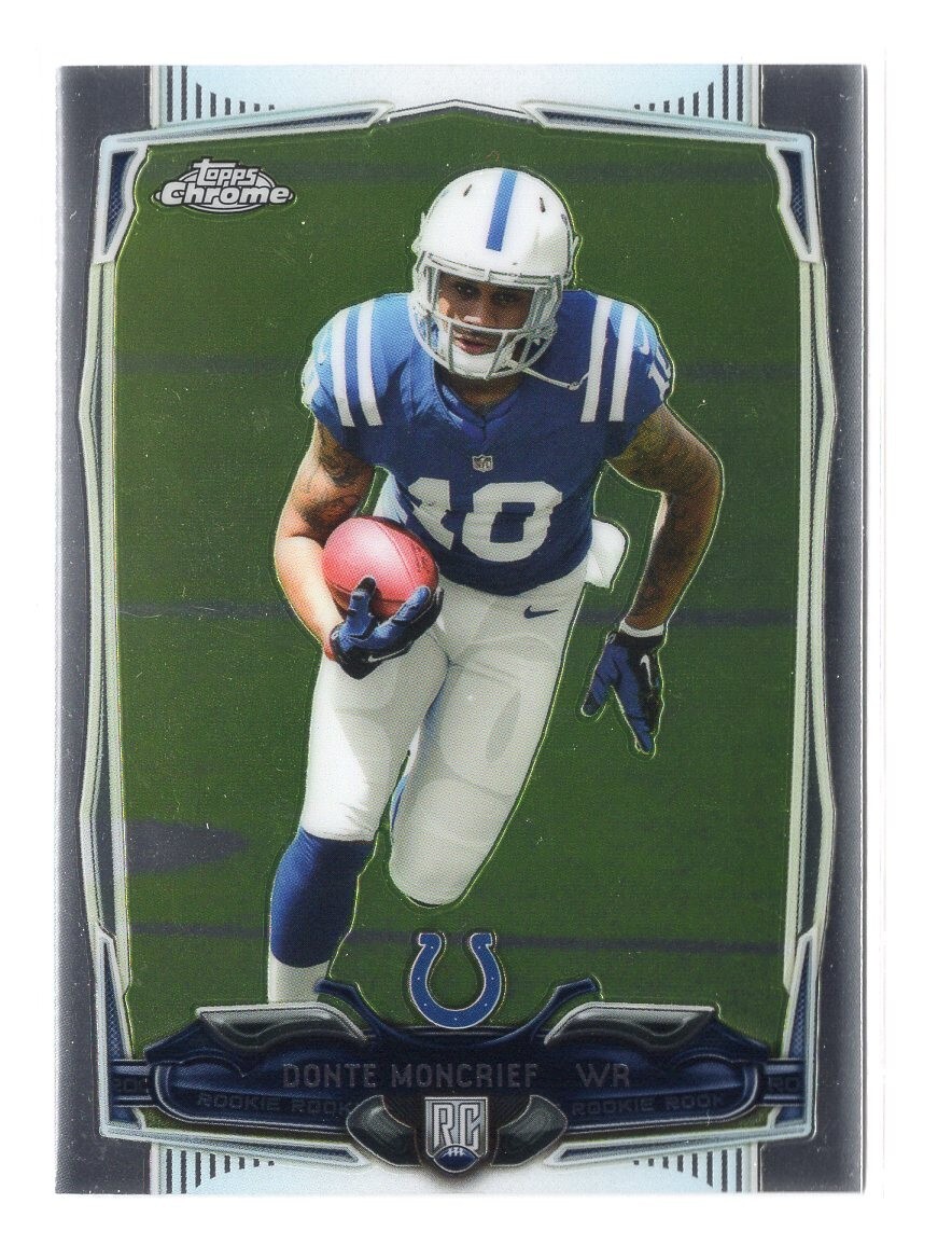 Donte Moncrief Topps Chrome #197 Base