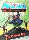 Masters of the universe 1987  The COSMIC KEY  Gwildor vintage Mini comic he-man