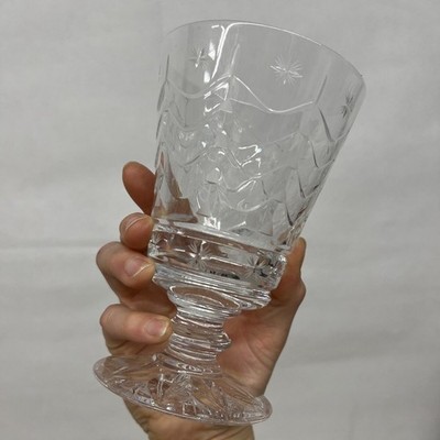 Neu Hoch Groß Wasser Becher Trinkflasche Glas Kristall William Yeoward Blumen