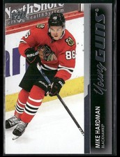2021-22 Upper Deck Series 1 - Young Guns Mike Hardman #208 (RC) Blackhawks