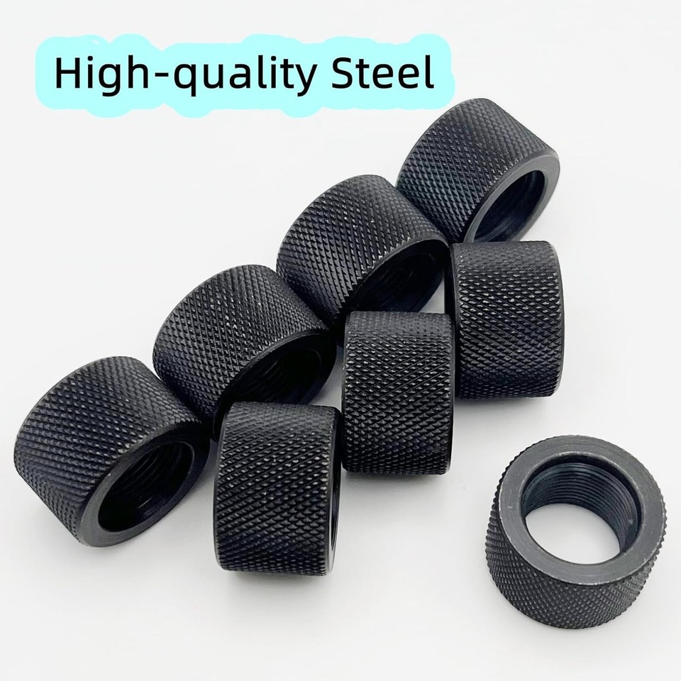 2 Pack Thread Protector 5/8 * 24 for .308 LR308, with Crush Washer ...