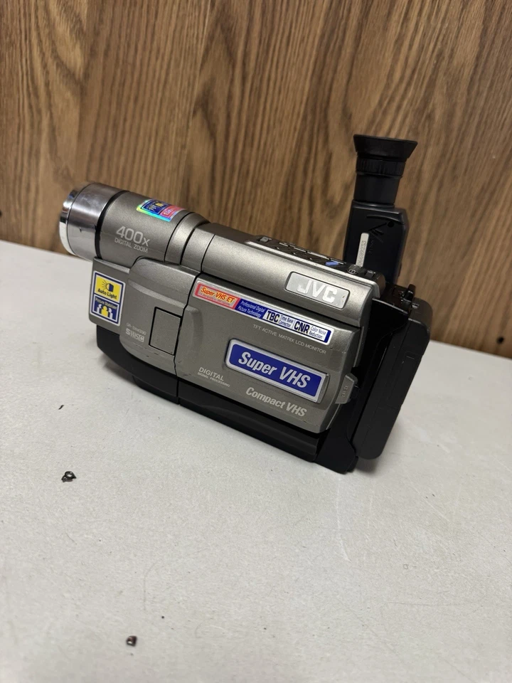 JVC GR-SXM330U Camcorder Super VHS 400x Zoom Not Tested No Cables As-Is - Image 3 of 4