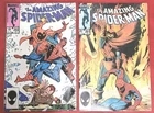 The Amazing Spider-Man #260, 261 Lot Of 2 Marvel Comics. Bx27