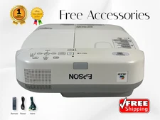 Epson PowerLite 580 3LCD Projector Ultra Short Throw 3200 Lumens Wireless 2160p✨