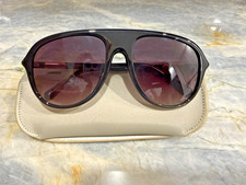 Quay Chart Topper NO-NS-2323 BLK/SMKTP Sunglasses Women's Black/Smoke/Taupe 57mm