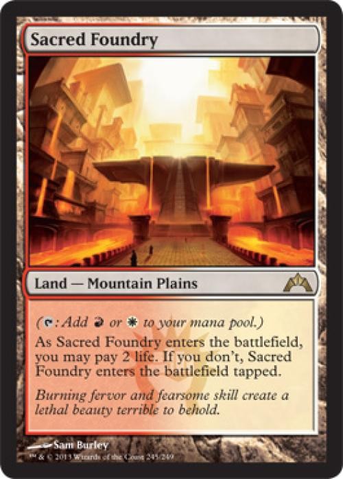 Sacred Foundry - Near Mint MTG Gatecrash