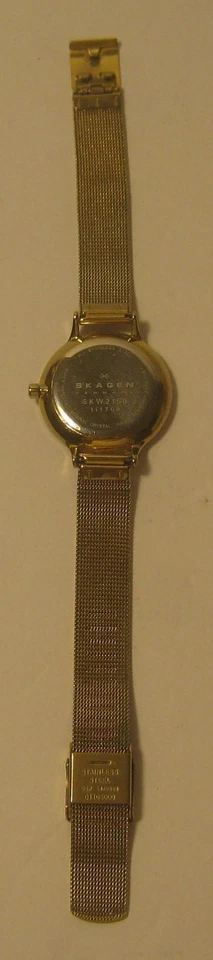 Classic SKAGEN Denmark ALL Stainless Steel Watch ANITA SKW 2150 NEW BATTERY - Image 3 of 4