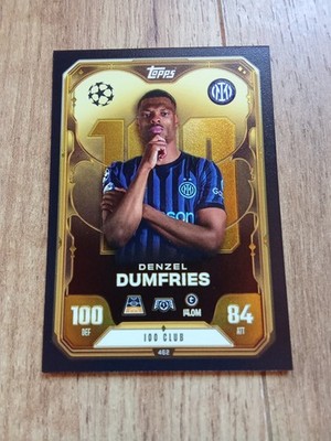 Topps Karte Denzel Dumfries Club 100