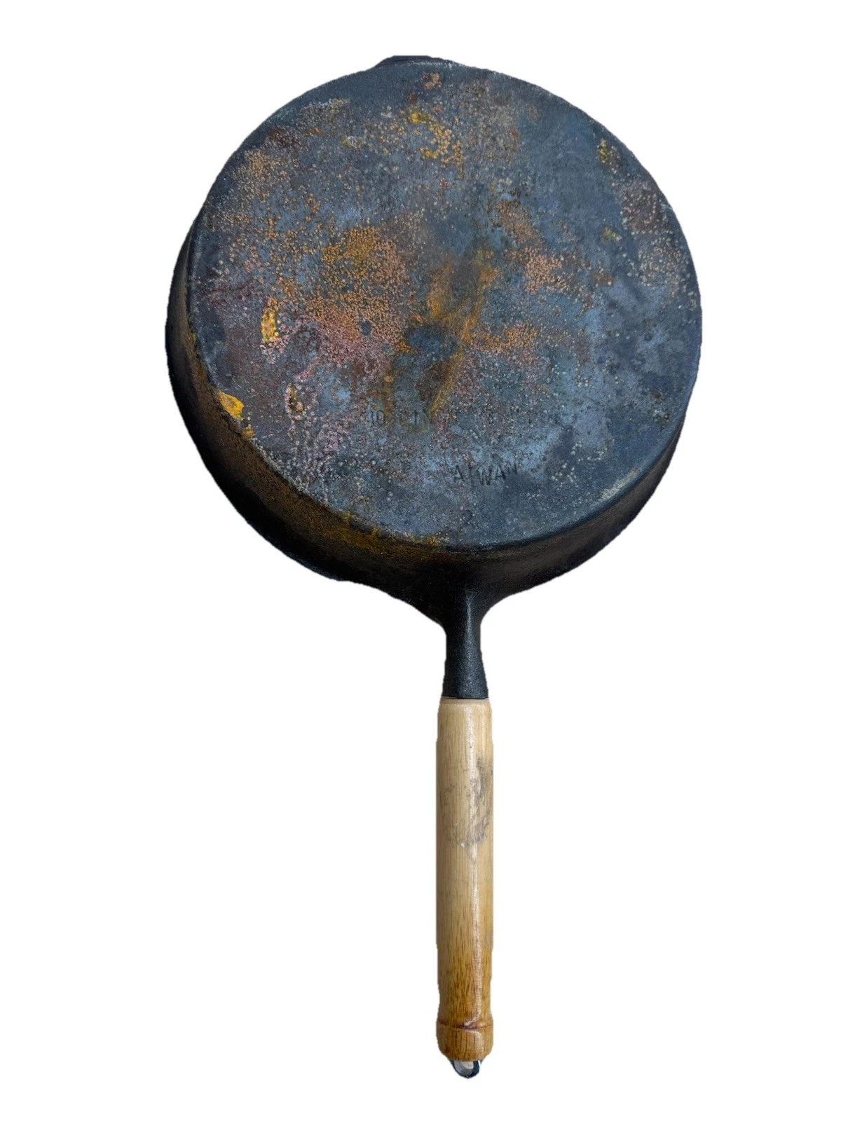 WKM 10 Inch Cast Iron Pan Cast Iron Skillet Made In Taiwan