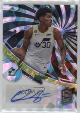 2022 Panini Spectra Radiant Signatures Astral Prizm /49 Ochai Agbaji Auto 01uy
