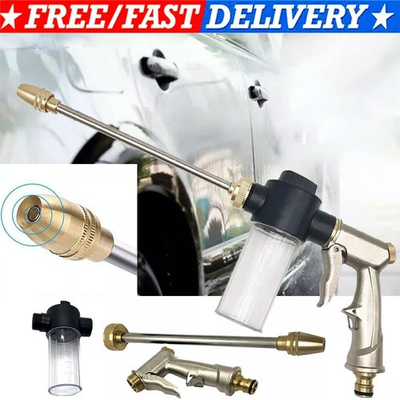 #ad Washer Gun High Pressure Garden Wash Cleaning Soap Bottle Sprayer Car Snow Foam $13.59