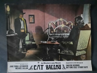 Cat Ballou Aushangfoto AHF Jane Fonda Lee Marvin