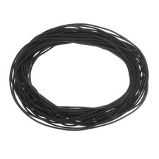 Silicone Foam Seal Strip, 1mm(0.04") Dia 8 Meters(26.25 Ft) Long Black
