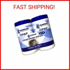 CPAP Mask Cleaning Wipes (150 Count, 2-75 count canisters) Unscented & Lint-free