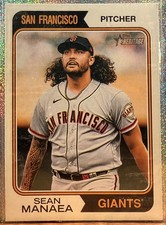 2023 Topps Heritage High Number - Sean Manaea #551