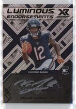 2022 Panini XR Luminous Endorsements /99 Velus Jones Jr #LUM-VJ Auto 0o3x