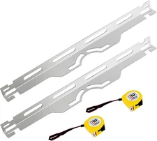 Wheel Alignment Tool, Heavy Duty Toe Tool Plates, 2PCS Stainless... 