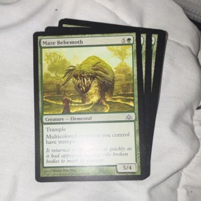 Magic: The Gathering Maze Behemoth Creature Green English 2013 43 /156