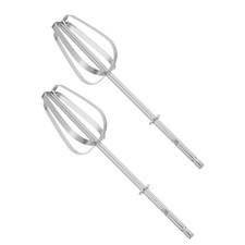 2 Pcs Pastry Cream Whisk Hand Mixer Parts Metal Whisks for Restaurant