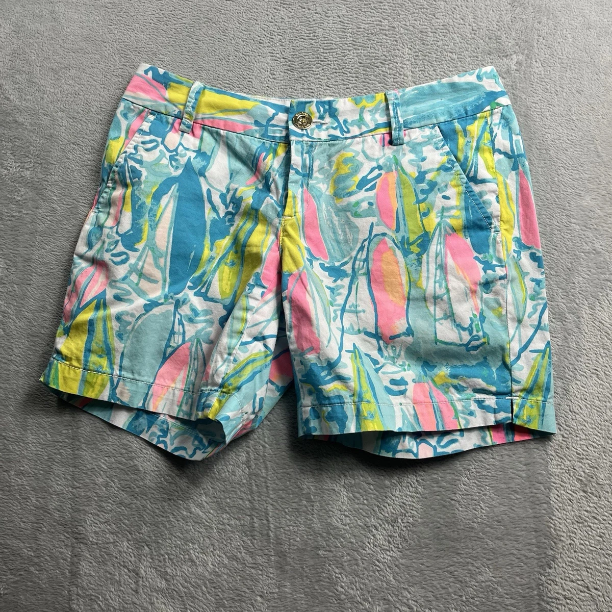 Short De Golf Lilly Pulitzer Taille 2P - Occasion En Très Bon état