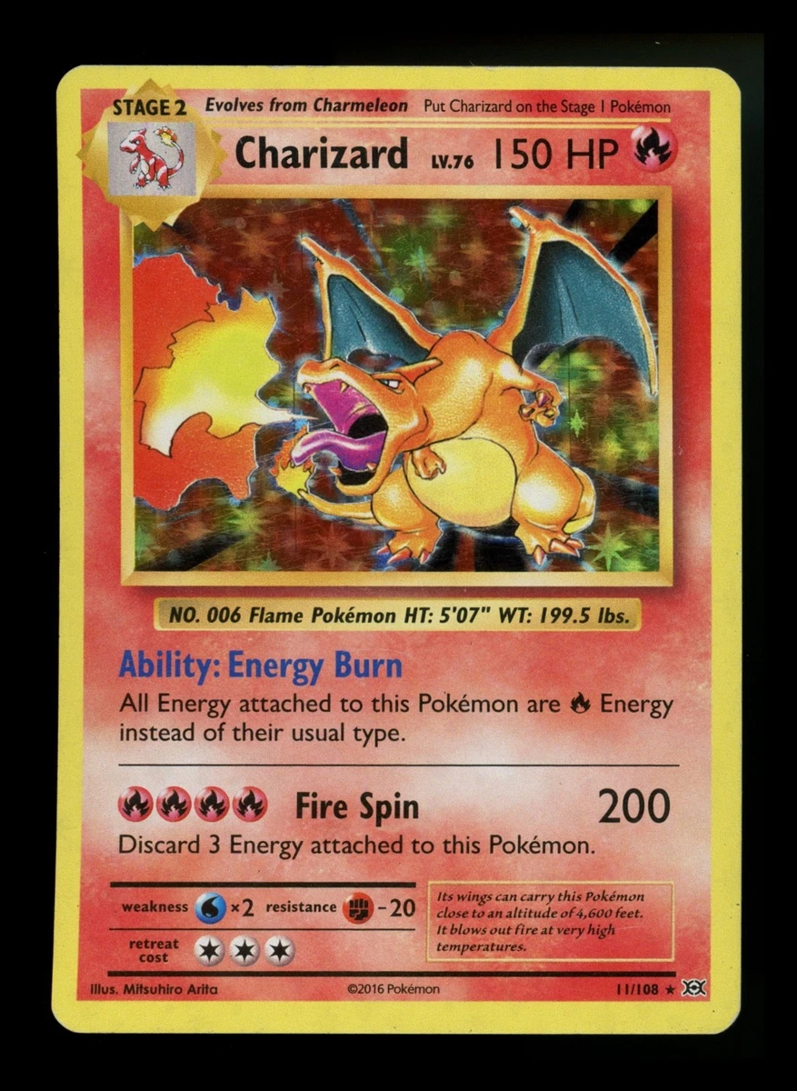 Pokémon TCG Holo Rare XY Full Art Individual Trading Card Games