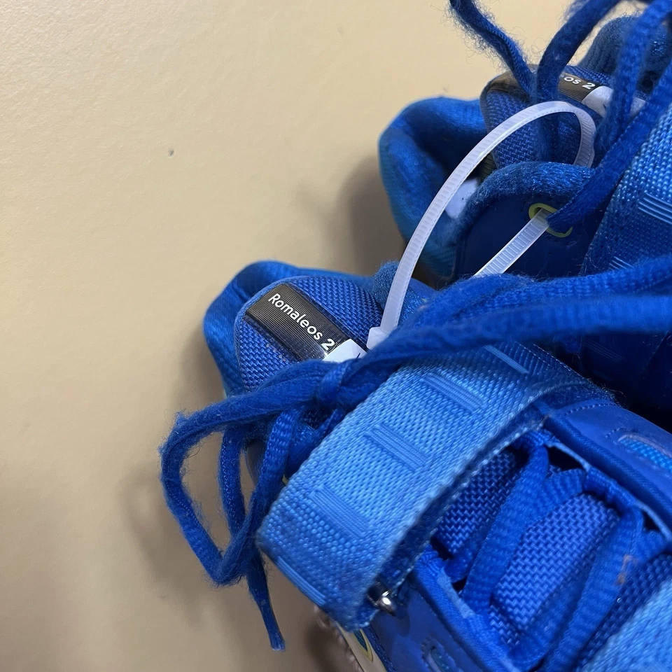 MENS NIKE ROMALEOS 2 476927-417 HYPER COBALT WEIGHT LIFTING GYM SHOES SIZE 10.5 - Image 4 of 4