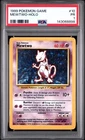 1999 POKEMON GAME #10 MEWTWO-HOLO PSA 1
