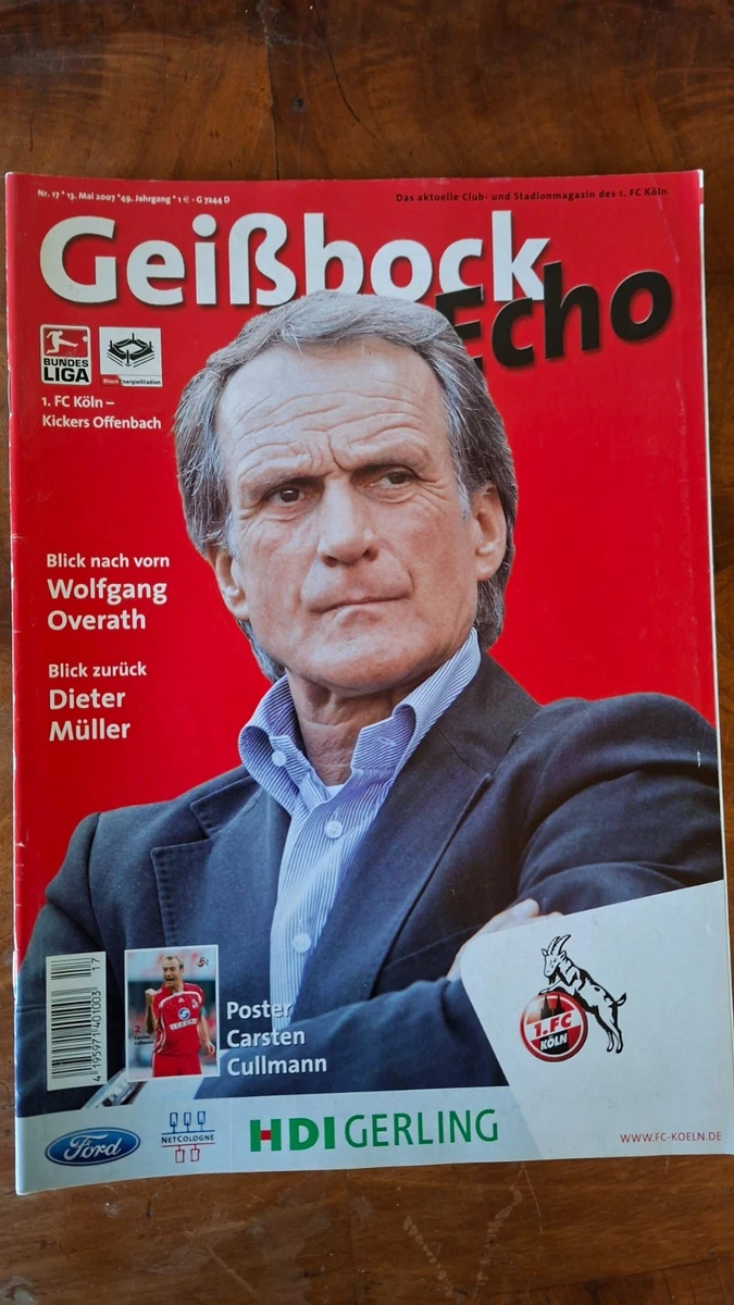 Geißbock Echo - 1. FC Köln - Borussia Mönchengladbach - 1989/90