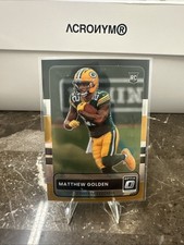 2025 Panini Donruss Optic Matthew Golden 2015 Retro Rookie Insert Card #10 GBP
