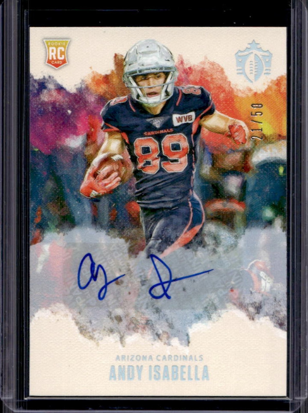 Andy Isabella Panini Chronicles Gridiron Kings #GK18 Signature-Holo Silver