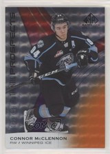 2019 Upper Deck SP Game Used CHL Edition Orange /199 Connor McClennon #13 0rh3