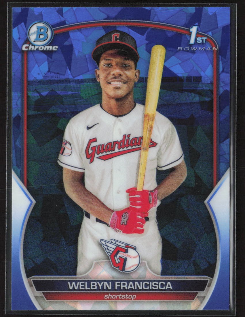 2023 Bowman Chrome Sapphire Edition #BCP-228 Welbyn Francisca Prospects