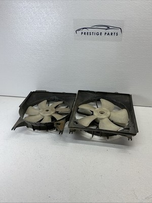 07-12 ACURA RDX Radiator Fan Motor Assembly Radiator Left Right Set 598569 OEM