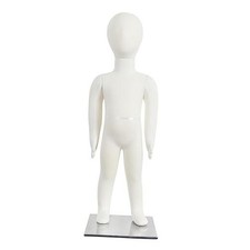 Kids Mannequin Child Dress Form Foam Flexible Full Body Manikin with 1 Year