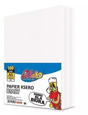 5902385950961 Papier ksero A5 80g 500 arkuszy biały Alfa Pastello