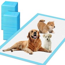 XXXXL Puppy Pee Pads for Dogs 31"x55" 40 Count, Extra Large Dog Pee Pads, Lea...