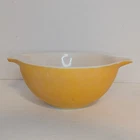 Vintage PYREX 443 2 1/2 Qt Daisy Yellow Sunflower Cinderella mixing bowl