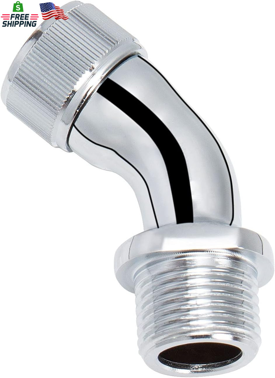 Nearmoon Shower Elbow Adapter for Shower Head, Solid Brass 4