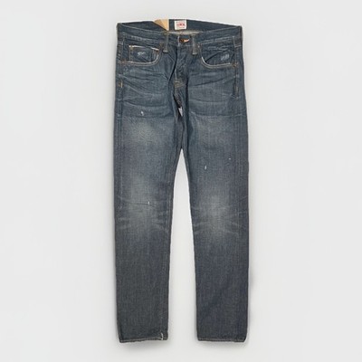 Edwin ED-55 Relaxed Zen Grey Selvage 11.25oz Blue Heavy O-wash W31 L34