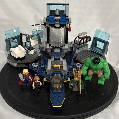 LEGO Marvel: Hulk's Helicarrier Breakout (6868) Complete W/minifigs..