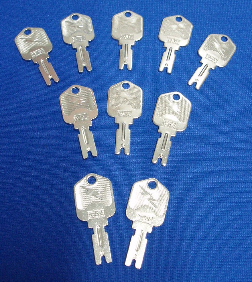 FORKLIFT KEYS USA 10 NEW HIGH QUALITY CLARK HYSTER AND MORE FITS WELL!