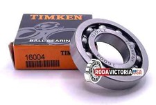 TIMKEN 16004 C3 Deep Groove Ball Bearing, Open Type, No Seals 20x42x8 mm