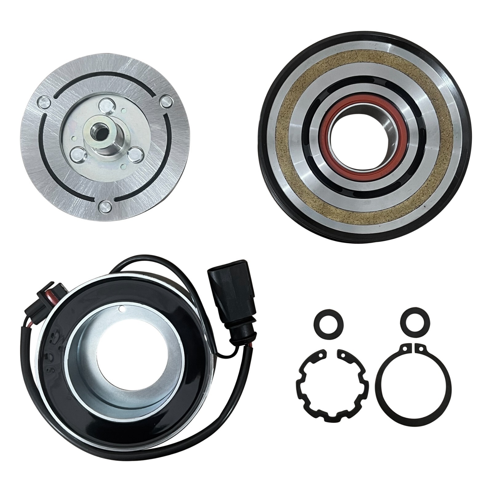RYC New AC Compressor Clutch AD-803N-CL Fits Bentley Bentayga 4.0L, 6.0L 2020