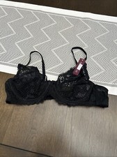 Adore Me Underwire Full Bra size 36B Black