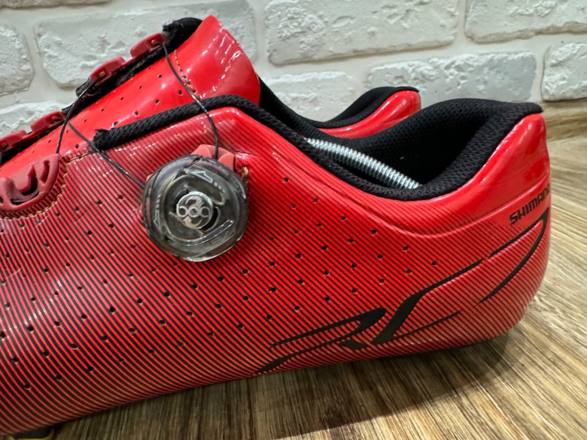 Shimano SH-RC7R cycling shoes red Size 46 | eBay